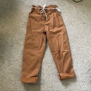 Women’s Brown Cargo Pants